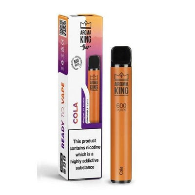 Aroma King 600 Puffs - Cola - Disposable Device - 20mg