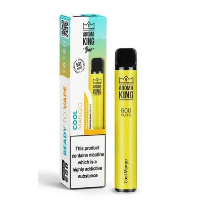 Aroma King 600 Puffs - Cool Mango - Disposable Device - 20mg