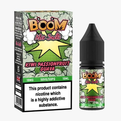 Boom 10ml Nic Salt - Pack of 5