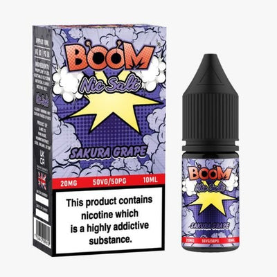 Boom 10ml Nic Salt - Pack of 5