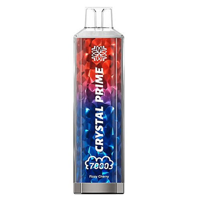 Crystal Prime 7000 Puffs - Fizzy Cherry - Disposable Vape