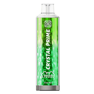 Crystal Prime 7000 Puffs - Fresh Mint - Disposable Vape