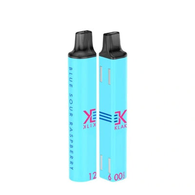 Element Klik Klak 600 - Blue Sour Raspberry - Disposable Vape Pod Device - 20mg - Box of 10