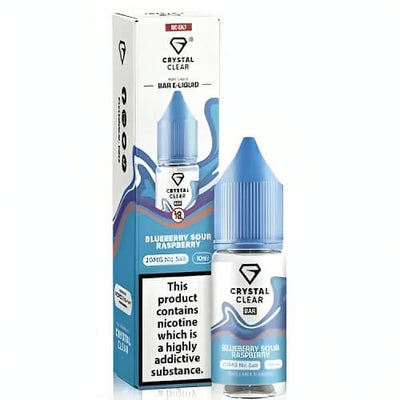 Crystal Clear 10ml Nic Salt - Pack of 10