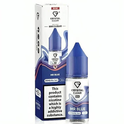 Crystal Clear 10ml Nic Salt - Pack of 10