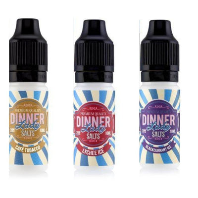 Dinner Lady 10ml Nic Salts E-Liquid - Pack of 10