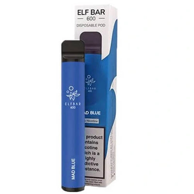 Elf Bar 600 - Mad Blue - Disposable Pod Device Kit