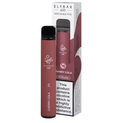 Elf Bar 600 - Cherry Cola - Disposable Pod Device Kit