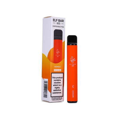 Elf Bar 600 - Mango - Disposable Pod Device Kit