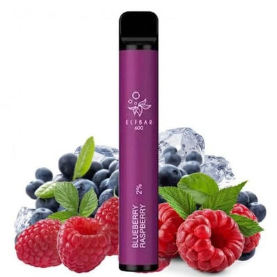 Elf Bar 600 - Blueberry Raspberry - Disposable Pod Device Kit