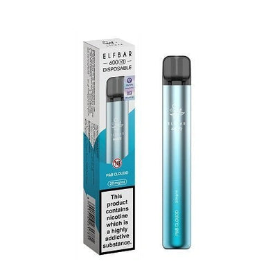 Elf Bar 600 Puffs - P&B Cloudd - Disposable Device - No Nicotine