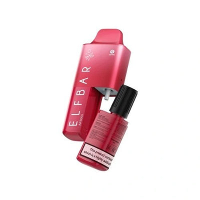 Elf Bar Af5000 - Cherry Ice - Disposable Vape Pod Device