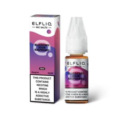 Elf Bar Elf Liq - Blueberry Sour Raspberry - Nic Salt - 10Ml - Pack of 10