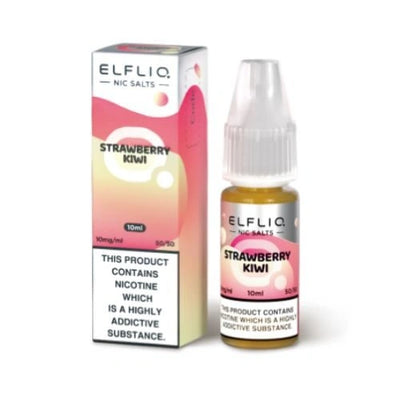 Elf Bar Elf Liq - Strawberry Kiwi - Nic Salt - 10Ml - Pack of 10