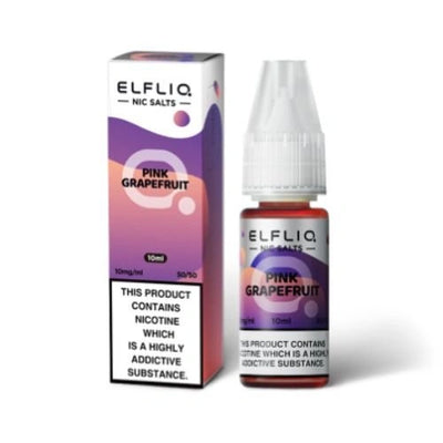 Elf Bar Elf Liq - Pink Grapefruit - Nic Salt - 10Ml - Pack of 10