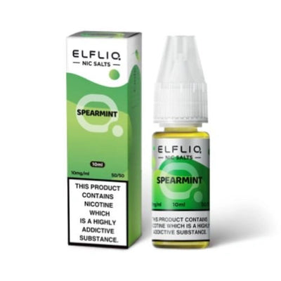 Elf Bar Elf Liq - Spearmint - Nic Salt - 10Ml - Pack of 10