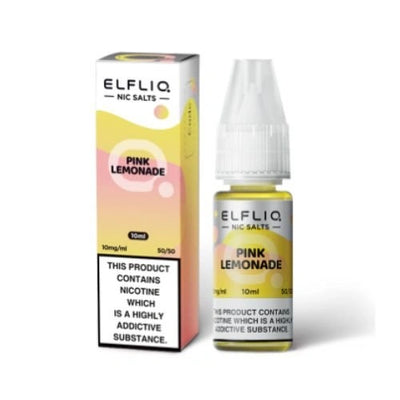 Elf Bar Elf Liq - Pink Lemonade - Nic Salt - 10Ml - Pack of 10