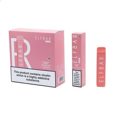 Elf Bar Nc600 - Raspberry Energy - Disposable Vape Pod Device