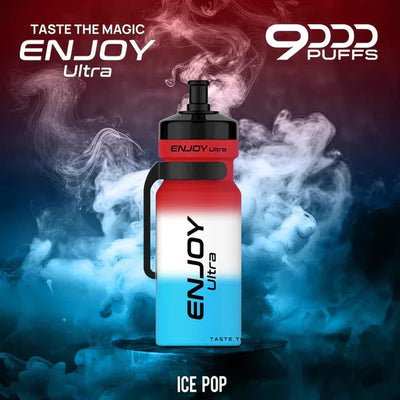 Enjoy Ultra 9000 Puffs - Ice Pop - Disposable Vape - Box of 10