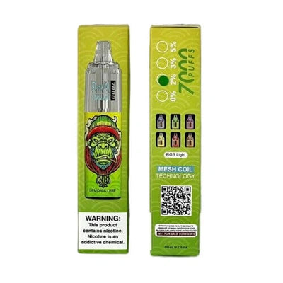 RandM Tornado 7000 - Lemon & Lime - Disposable Vape Pod Device - Pack of 10