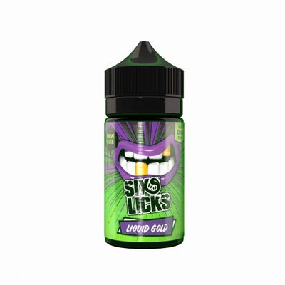 Six Licks Shortfill 50ml E-Liquid - All Ranges