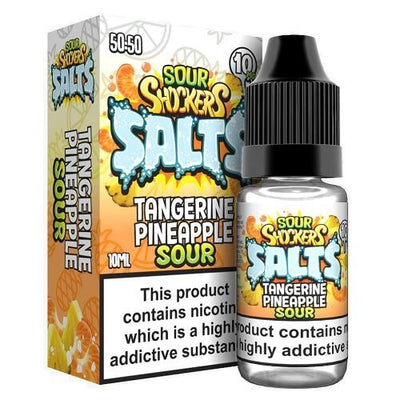 Sour Shockers Nic Salt 10ml E-Liquid - Pack of 5