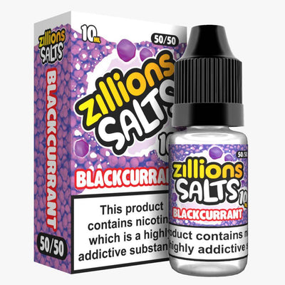 Zillion Salts 10ml Nic Salt E-Liquid - Pack of 5