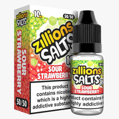 Zillion Salts 10ml Nic Salt E-Liquid - Pack of 5