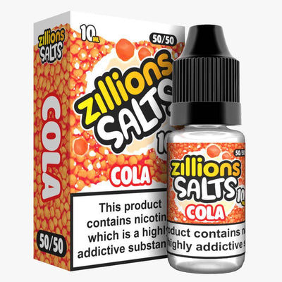 Zillion Salts 10ml Nic Salt E-Liquid - Pack of 5