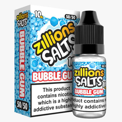 Zillion Salts 10ml Nic Salt E-Liquid - Pack of 5