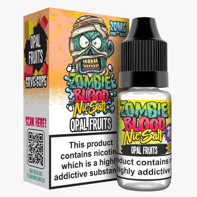 Zombie Blood Nic Salts 10ml E-Liquid - Pack of 5