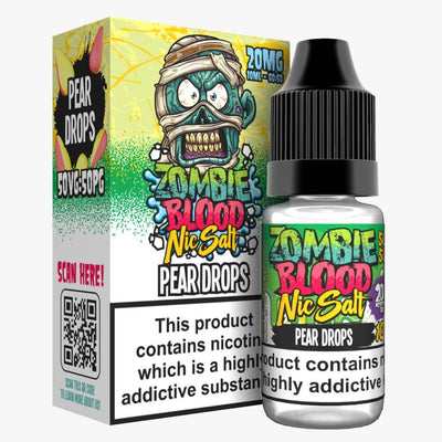 Zombie Blood Nic Salts 10ml E-Liquid - Pack of 5