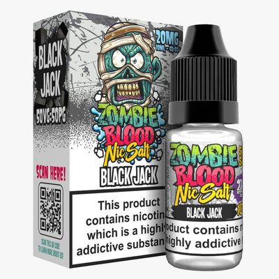 Zombie Blood Nic Salts 10ml E-Liquid - Pack of 5