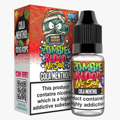 Zombie Blood Nic Salts 10ml E-Liquid - Pack of 5