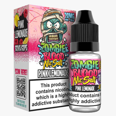 Zombie Blood Nic Salts 10ml E-Liquid - Pack of 5